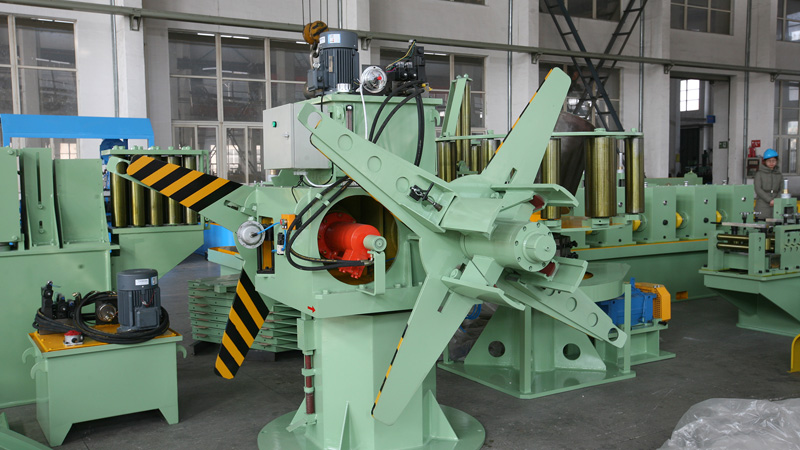 Double Side Hydraulic Decoiler