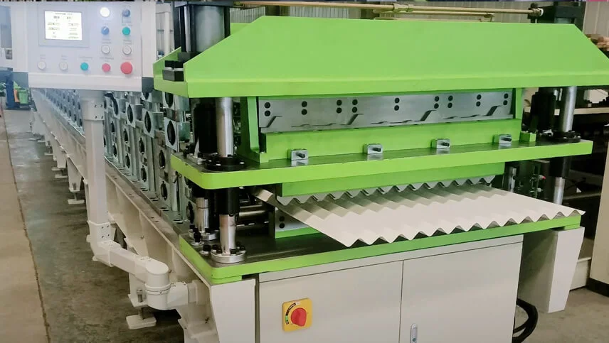 Corrugated Metal Roofing and PBR Double Layer Roll Forming Machine