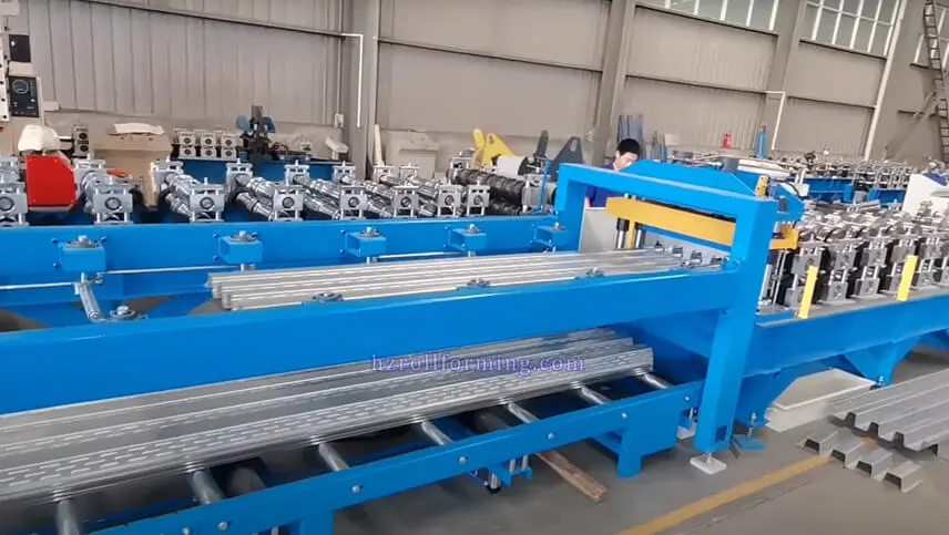 Metal Deck Roll Forming Machine