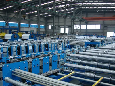 Layout and Characteristics of Cold Roll Forming Machine