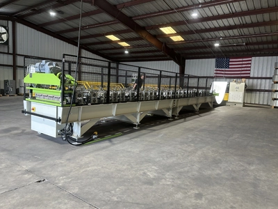 AG Panel Roller Former with American Clients